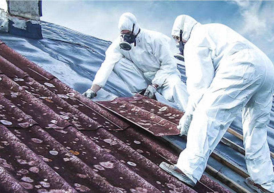 rimozione tetto amianto